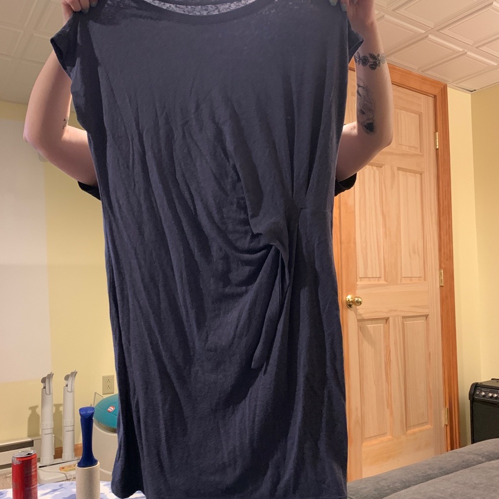 Aerie Side Tie Body Con Dress